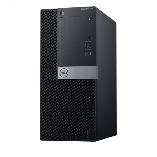 Dell 7060 Tower i5-8500/8GB DDR4/256GB M.2 SSD/DVD/10P Grade A+ Refurbished PC