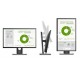 Used Monitor P2419HC LED/Dell/24``FHD/1920x1080/Wide/Black/2xDP & HDMI & USB Hub