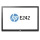 Used Monitor E242 IPS LED/HP/24``FHD/1920x1200/Wide/Black/No Stand/D-SUB & DP & HDMI & USB HUB