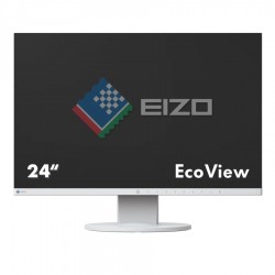 Used Monitor FlexScan EV2455 IPS LED/Eizo/24``FHD/1920x1200/Wide/White/w/Speakers/D-SUB & DVI-D & DP