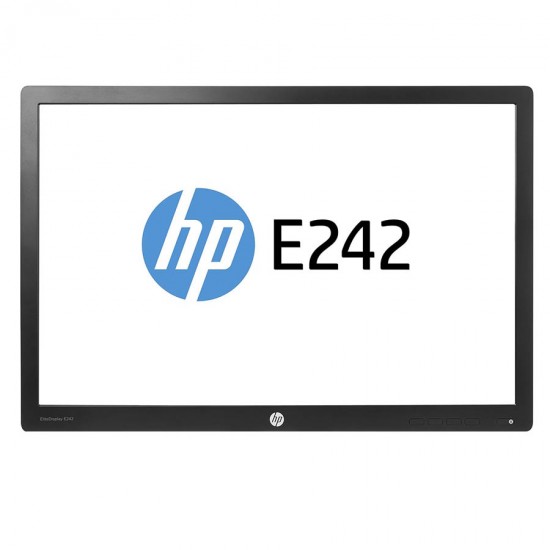 Used (A-) Monitor E242 IPS LED/HP/24”FHD/1920x1200/Wide/Black/No Stand/Grade A-/D-SUB & DP & HDMI &