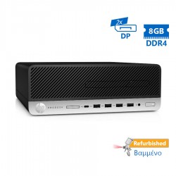 HP 600G3 SFF i3-6100/8GB DDR4/500GB/No ODD/Grade A+ Refurbished PC
