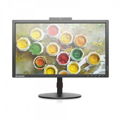 Used Monitor ThinkVision T2224zD LED/Lenovo/22``FHD/w/Camera/1920x1080/Wide/Black/w/Speakers/D-SUB &