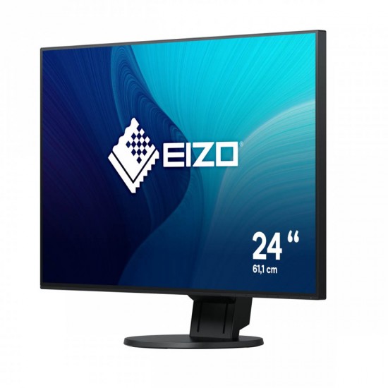 Used (A-) Monitor FlexScan EV2456 IPS LED/Eizo/24``FHD/1920x1200/Wide/Black/w/Sreakers/Grade A-/D-SU
