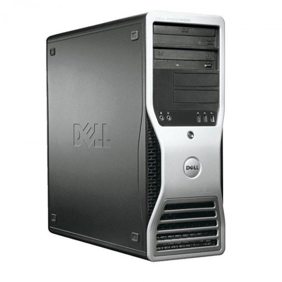 Dell Precision T3500 Tower Xeon-W3503(2-Cores)/8GB DDR3/500GB/No ODD/Nvidia 256MB/7P Grade A+ Workst