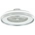 V-TAC Ανεμιστήρας οροφής LED 45W 3 σε 1 λευκό σώμα - γκρι δαχτυλίδι 7 πτερυγίων με ρύθμιση μέσω RF control 7935