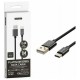 V-TAC CABLE USB TYPE-C 1M BLACK 8491