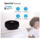 V-TAC Φορητό Ασύρματο Ηχείο Στρογγυλό Bluetooth με USB 800mah Μαύρο 7718