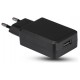 V-TAC Φορτιστής – Αντάπτορας Ταξιδιού Fast Charge USB Μαύρος 8794