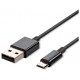 V-TAC Καλώδιο MICRO USB 1m Μαύρο Silver Series 8485 V-TAC