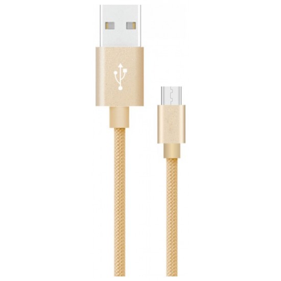 V-TAC Καλώδιο Type C USB χρυσό σειρά platinum 1m SKU: 8493