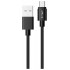 V-TAC Καλώδιο micro USB μαύρο σειρά platinum 1m SKU: 8488