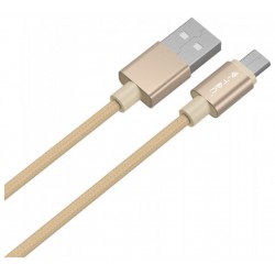 V-TAC Καλώδιο micro USB χρυσό σειρά platinum 1m SKU: 8490