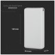 Φορτιστής Μπαταριά Jumbo Power Bank 30000mAh με δύο Θύρες USB, micro USB & Type C Χρώμα Λευκό 8902