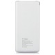 Φορτιστής Μπαταριά Jumbo Power Bank 30000mAh με δύο Θύρες USB, micro USB & Type C Χρώμα Λευκό 8902