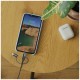 V-TAC Καλώδιο Φόρτισης 1.2m 5σε1 USB+Micro USB+Lightning+2 Type-C 3.1A 60W Max Γρήγορης Φόρτισης Μαύρο 7747