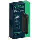 V-TAC 7833 Power Bank 10000mAh με Θύρα USB-A και Θύρα USB-C Μαύρο