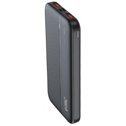 V-TAC Power Bank 10000mAh με Θύρα USB-A και Θύρα USB-C Μαύρο