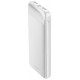 V-TAC 7834 Power Bank 10000mAh με Θύρα USB-A και Θύρα USB-C Λευκό