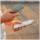 V-TAC 7834 Power Bank 10000mAh με Θύρα USB-A και Θύρα USB-C Λευκό