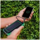 V-TAC Ηλιακό Power Bank 10000mAh 10W με Θύρα USB-A Μαύρο