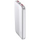 V-TAC Power Bank 10000mAh με Θύρα USB-A και Θύρα USB-C Λευκό