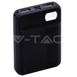 Φορτιστής Μπαταριά Power Bank 10000mAh με οθόνη και δύο Θύρες USB Χρώμα Μαύρο 8850