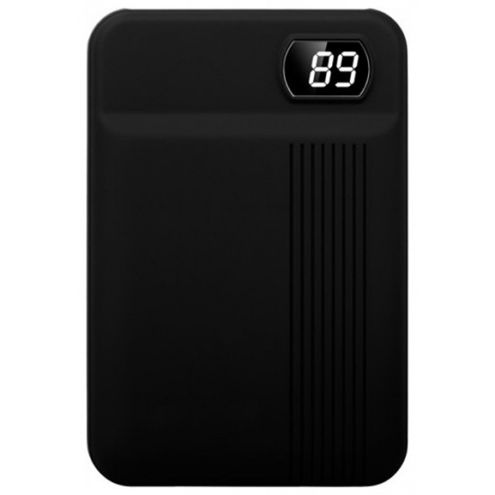 Φορτιστής Μπαταριά Power Bank 10000mAh με οθόνη και δύο Θύρες USB Χρώμα Μαύρο 8850