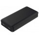 Φορτιστής Μπαταρία Power Bank 20000mAh με  δύο Θύρες USB Χρώμα Μαύρο 8190