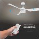 V-TAC VT-6552-3 Ανεμιστήρας Οροφής 132cm με Τηλεχειριστήριο Λευκός
