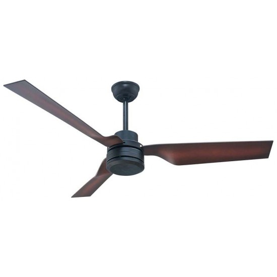 V-TAC VT-6552-3 Ανεμιστήρας Οροφής 132cm με Τηλεχειριστήριο Μπρονζέ/Καφέ