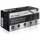 V-TAC VT-6552-3 Ανεμιστήρας Οροφής 132cm με Τηλεχειριστήριο Μπρονζέ/Καφέ