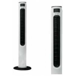 Ανεμιστήρας Στήλη Δαπέδου V-TAC 46” ίντσες 55W Κυλινδρικό με Οθόνη και Χειριστήριο Λευκό Μαύρο 7902