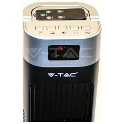Ανεμιστήρας Στήλη Δαπέδου V-TAC 46” ίντσες 55W με Οθόνη και Χειριστήριο Μαύρος 7901