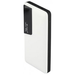 Power Bank 10000mAh με οθόνη  USB Type C Χρώμα Λευκό 8870