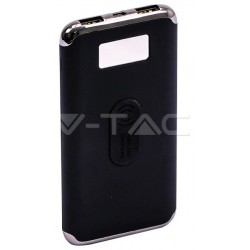 Φορτιστής Μπαταριά Power Bank 10000mAh με Ασύρματη Φόρτιση, Οθόνη και δύο Θύρες USB Χρώμα Μαύρο 8855
