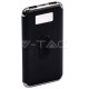 Φορτιστής Μπαταριά Power Bank 10000mAh με Ασύρματη Φόρτιση, Οθόνη και δύο Θύρες USB Χρώμα Μαύρο 8855