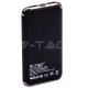Φορτιστής Μπαταριά Power Bank 10000mAh με Ασύρματη Φόρτιση, Οθόνη και δύο Θύρες USB Χρώμα Μαύρο 8855