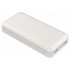Φορτιστής Μπαταριά Power Bank 20000mAh με  δύο Θύρες USB Χρώμα Λευκό 8189