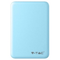 Φορτιστής Μπαταριά Power Bank 5000mAh με δύο Θύρες USB Χρώμα Γαλάζιο 8195