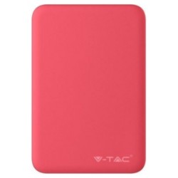 Φορτιστής Μπαταριά Power Bank 5000mAh με δύο Θύρες USB Χρώμα Κόκκινο 8192