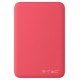 Φορτιστής Μπαταριά Power Bank 5000mAh με δύο Θύρες USB Χρώμα Κόκκινο 8192