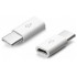 V-TAC Αντάπτορας μετατροπής Micro USB σε Type C Λευκός 8472