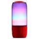 V-TAC Επιτραπέζιο φωτιστικό  LED Ηχείο Bluetooth 2x3W RGB με USB και TF Card Χρώμα Κόκκινο 8571