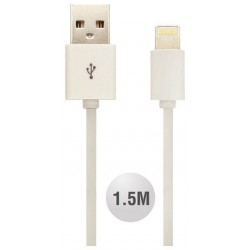 V-TAC Καλώδιο USB iPhone MFI 1,5 μέτρο Λευκό 8453