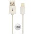 V-TAC Καλώδιο USB iPhone MFI 1,5 μέτρο Λευκό 8453
