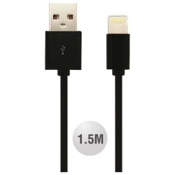 V-TAC Καλώδιο USB iPhone MFI 1,5 μέτρο Μαύρο 8452