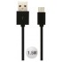 V-TAC Καλώδιο USB- TYPE C 1,5 μέτρο Μαύρο 8454