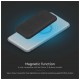 V-TAC PowerBank 10.000 mAh Γρήγορης Φόρτισης Μαγνητικό με Μεταλλικό Δαχτυλίδι για Android και Ασύρματη Φόρτιση Μαύρο 23038