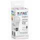 LED V-TAC Έξυπνη Λάμπα Ε27 A60 10W RGB + Θερμό και Ψυχρό Λευκό Dimmable Συμβατή με V-TAC SMART Light, Amazon Alexa και Google Home 2751